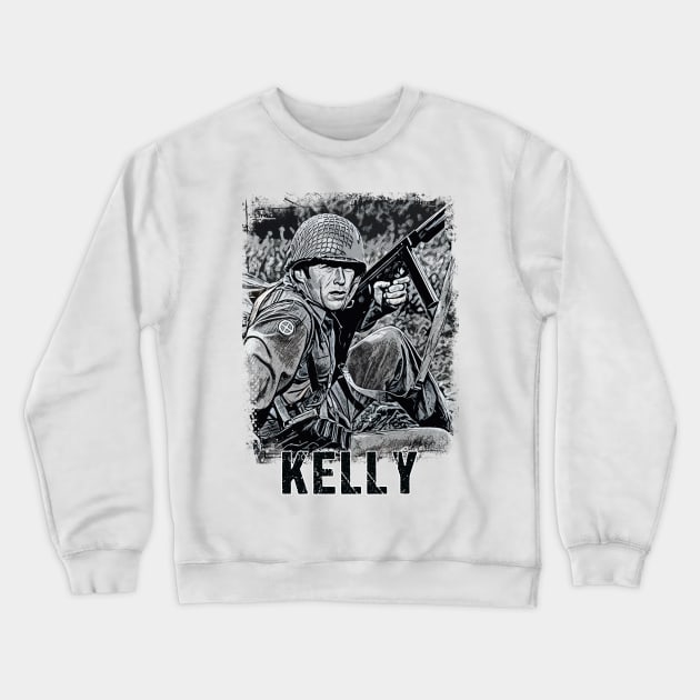 Kelly Vintage Portrait Crewneck Sweatshirt by Naumovski